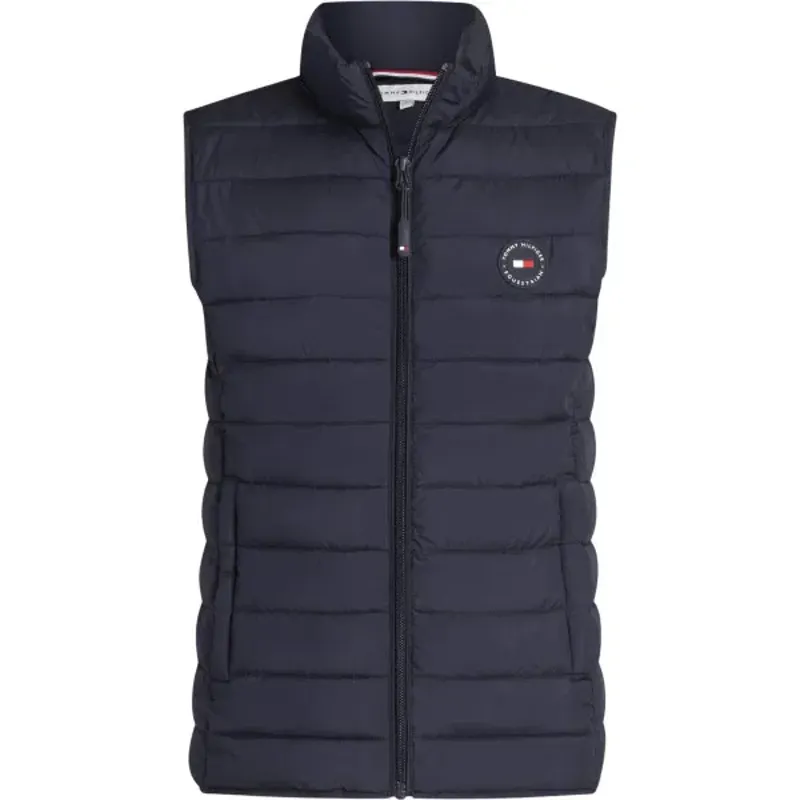Tommy Hilfiger Serano Quilted Vest Young Rider - Desert Sky-5