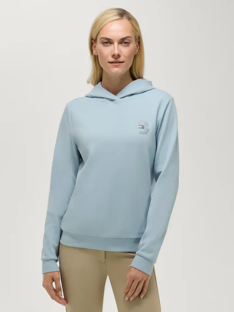 Tommy Hilfiger Hollywood Rhinestone Hoodie - Sweet Blue