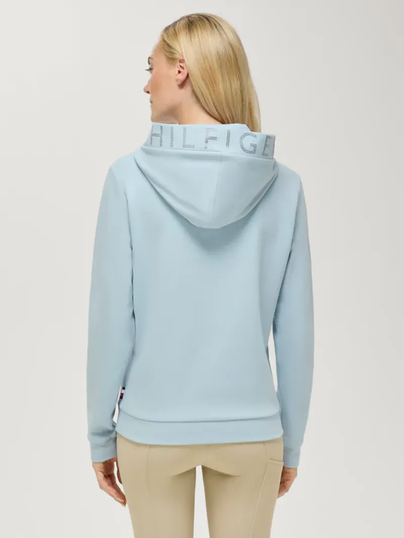 Tommy Hilfiger Hollywood Rhinestone Hoodie - Sweet Blue-2