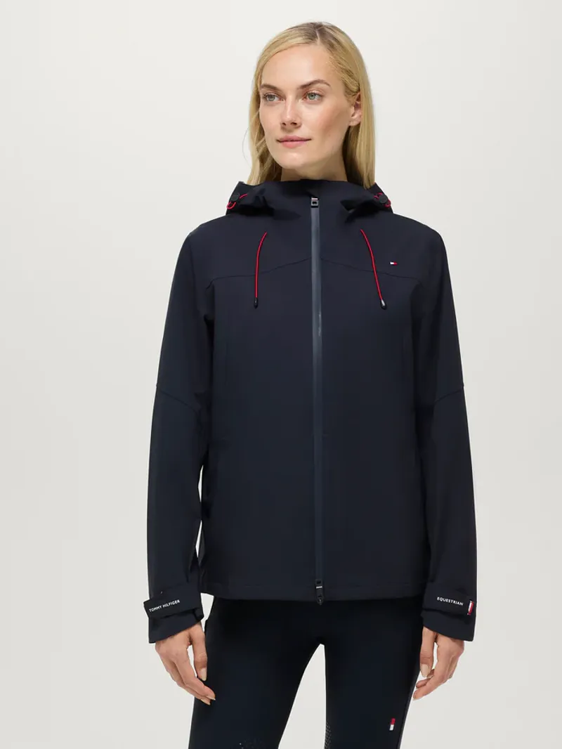 Tommy Hilfiger Upland Airbag Compatible Rain Jacket - Desert Sky