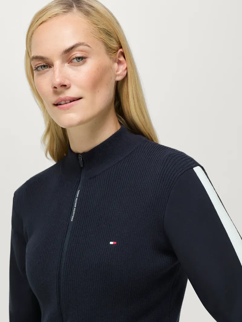 Tommy Hilfiger Mirada Knit Zipup - Desert Sky-2