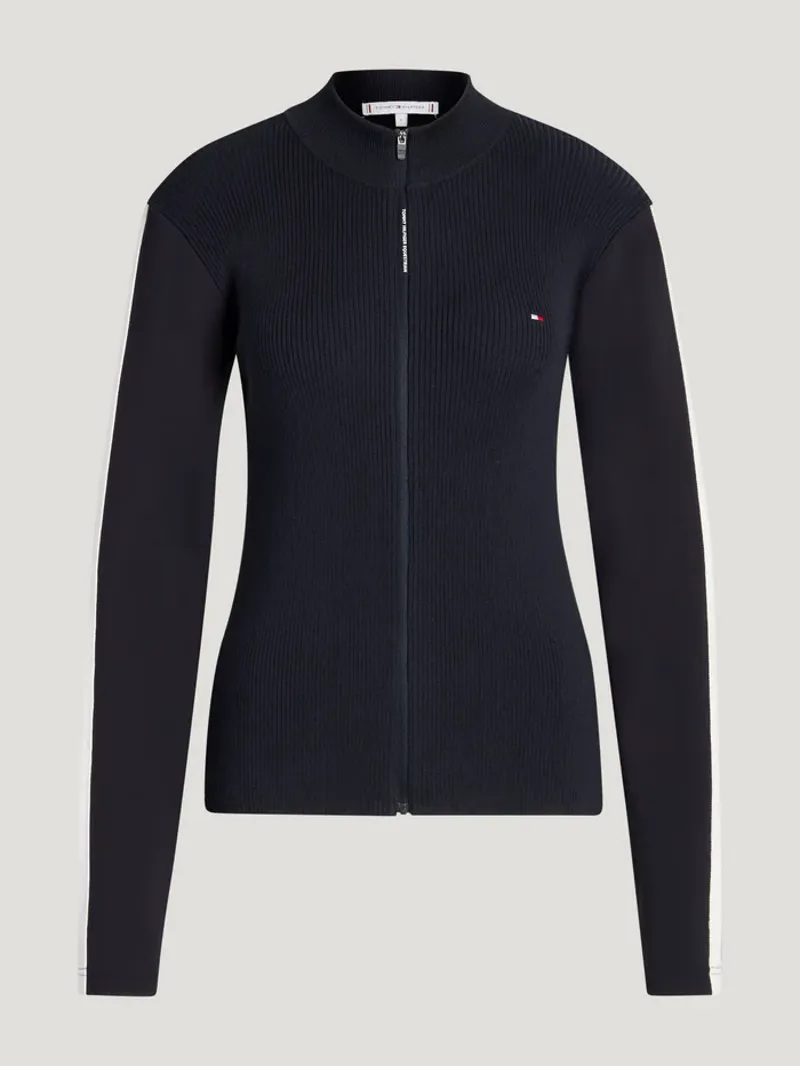 Tommy Hilfiger Mirada Knit Zipup - Desert Sky-3