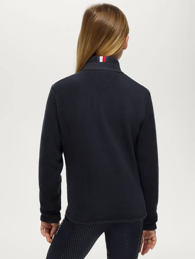 Tommy Hilfiger Elmonte Young Rider Fleece Jacket - Dessert Sky-2
