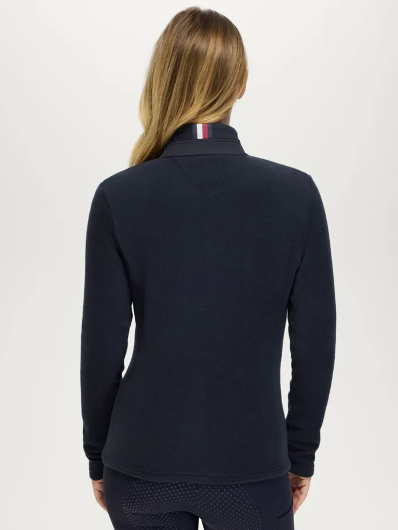 Tommy Hilfiger Elmonte Ladies Fleece Jacket - Desert Sky-2