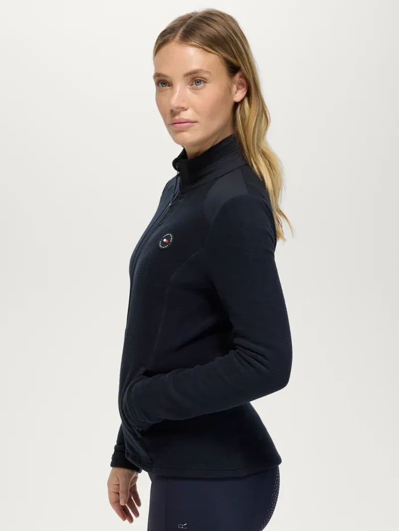 Tommy Hilfiger Elmonte Ladies Fleece Jacket - Desert Sky-3