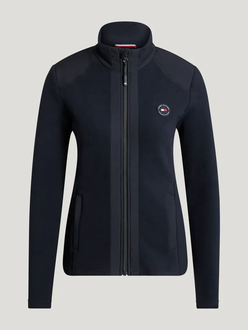 Tommy Hilfiger Elmonte Ladies Fleece Jacket - Desert Sky-5