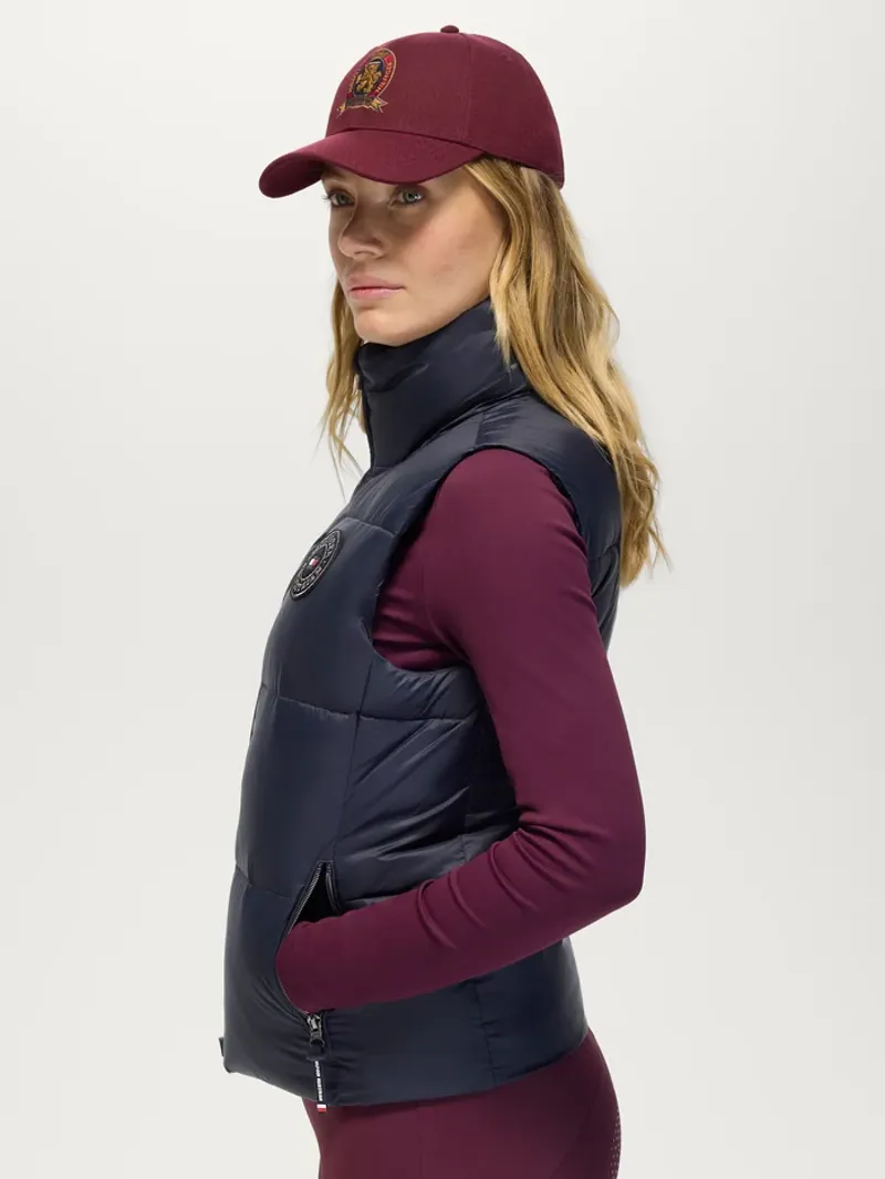 Tommy Hilfiger Everett Ladies Puffer Vest - Dessert Sky-3