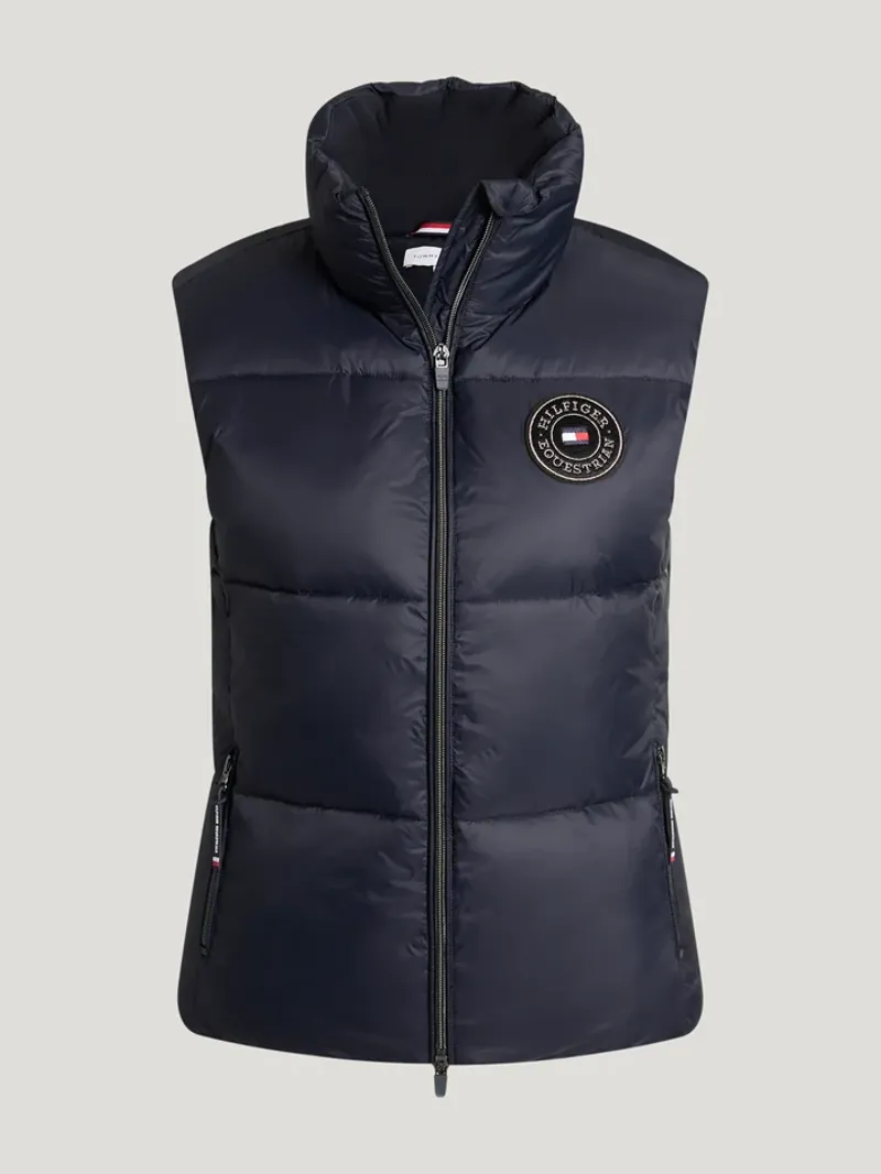 Tommy Hilfiger Everett Ladies Puffer Vest - Dessert Sky-5