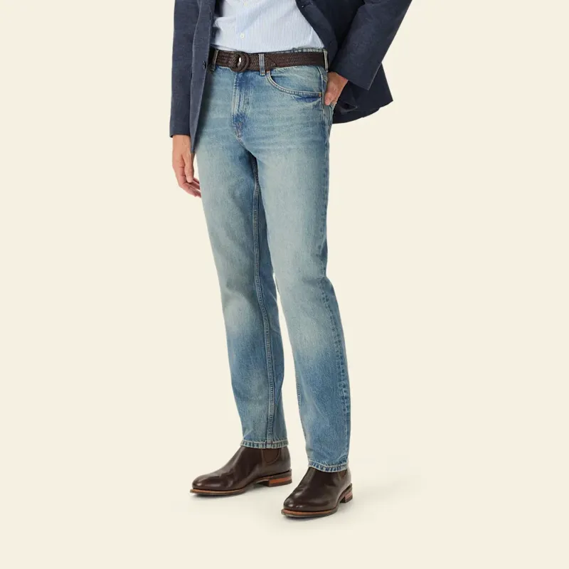 RMW Ramco Jean - Roughout/Indigo-2