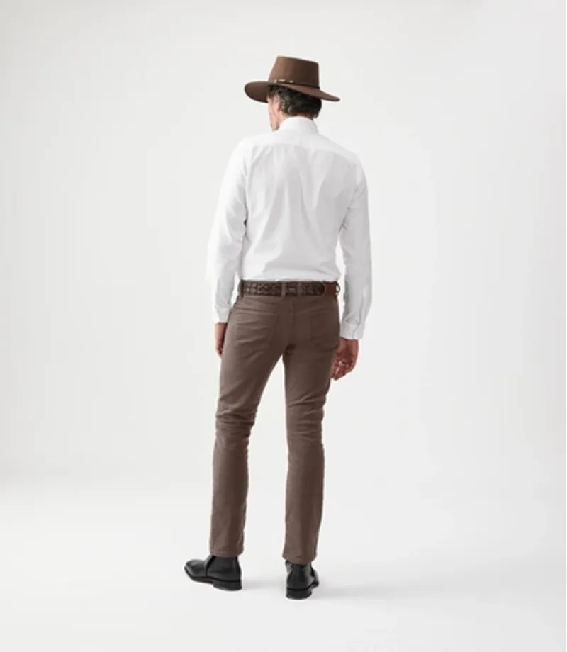 RMW Ramco Gents Jean Regular Fit - Taupe-1