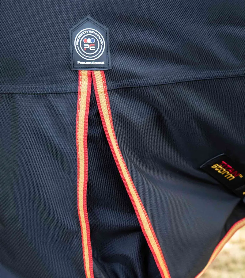 Premier Equine Titan Storm 450g Combo Turnout - Black-4