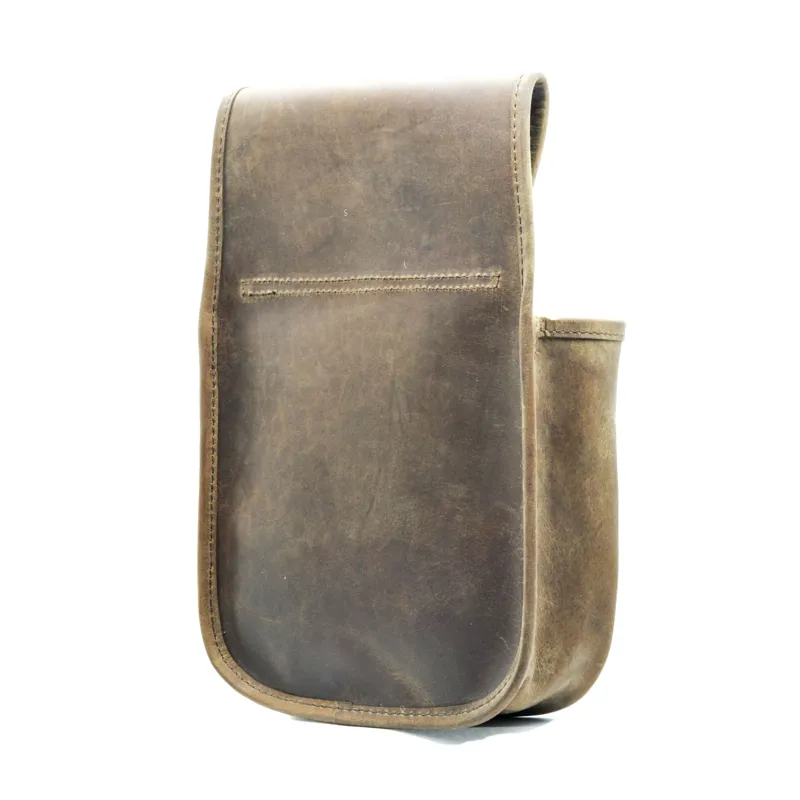 Hicks And Hide Shooting Pouch On Belt - Nubuck-2