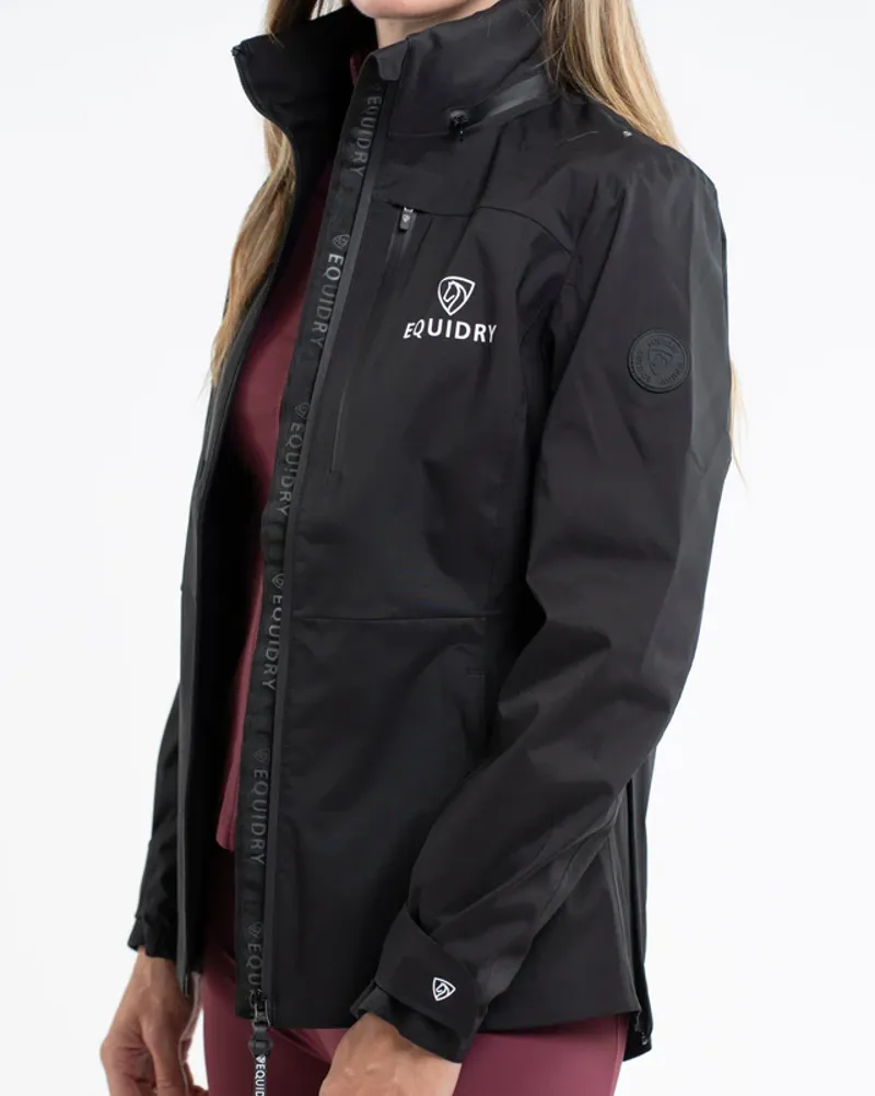 EQUIDRY Adult Varsha Jacket Black-1