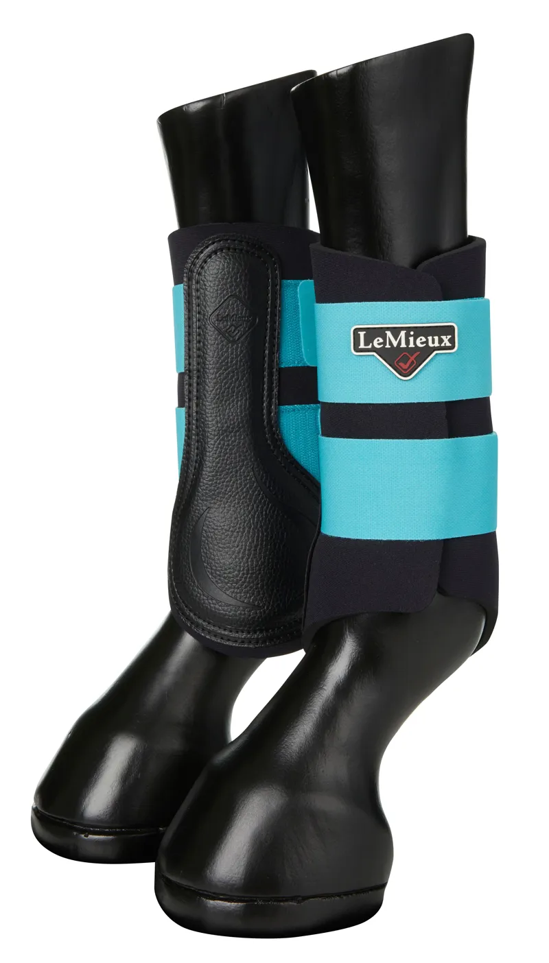 LeMieux ProSport Grafter Brushing Boot - Azure-2
