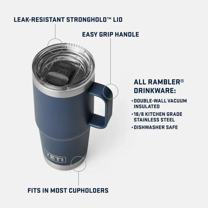 YETI Rambler 20 Oz Travel Mug - King Crab-3