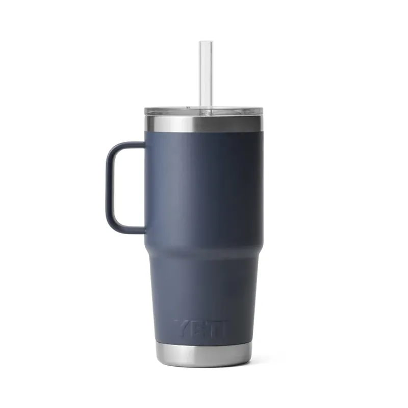 YETI Rambler 25 Oz Straw Lid Mug - Navy-1