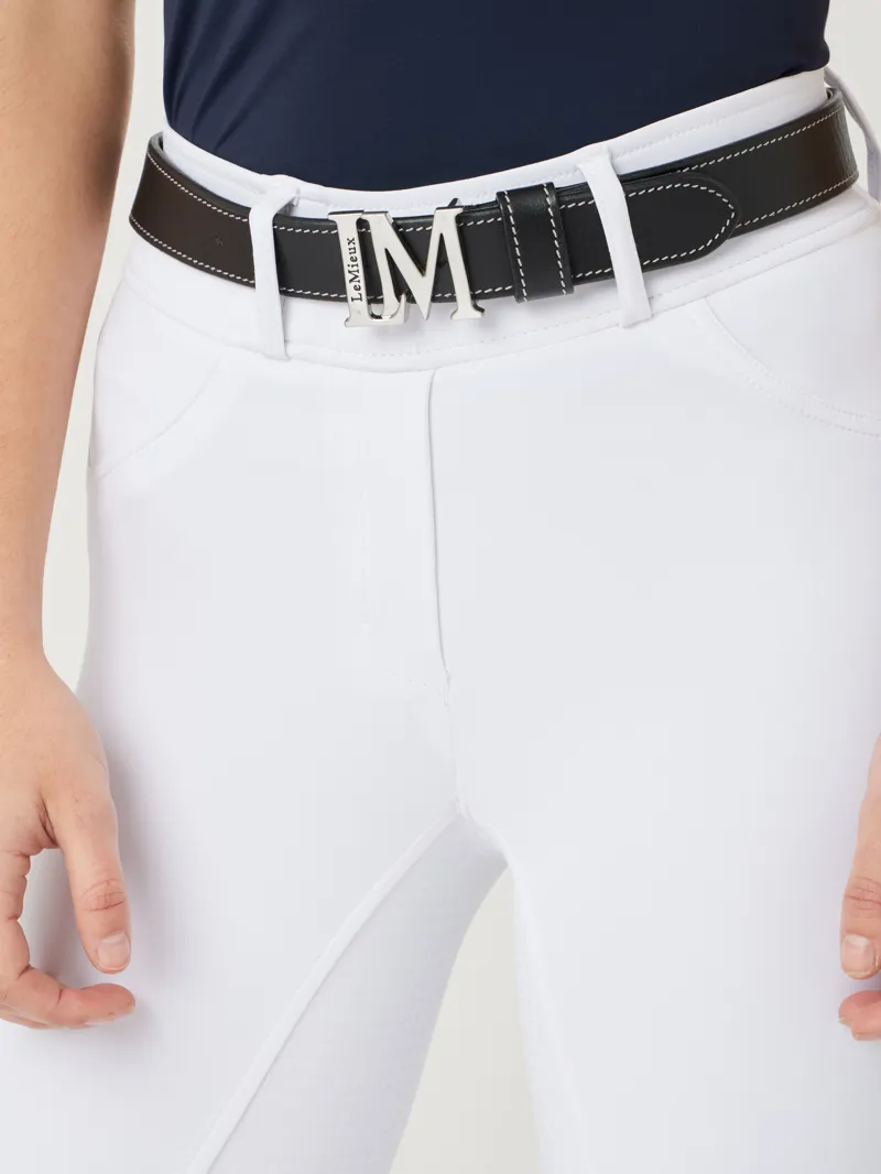 My LeMieux Demi Bregging Pull On Full Seat - White-2