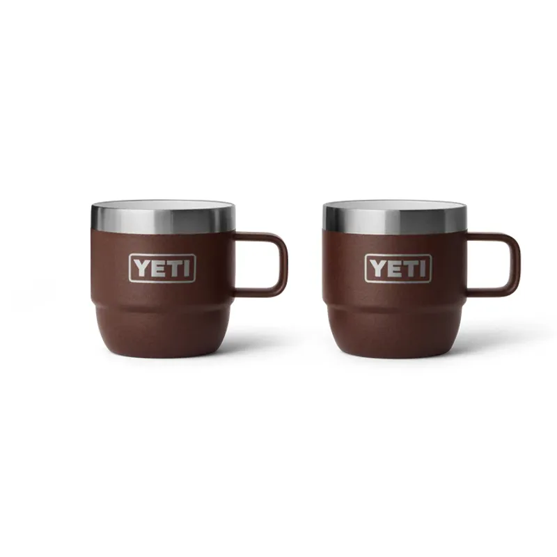 YETI Espresso Mug 6oz 2pk - Wetlands brown