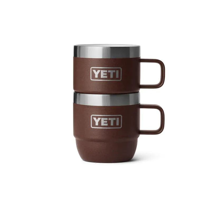 YETI Espresso Mug 6oz 2pk - Wetlands brown-1
