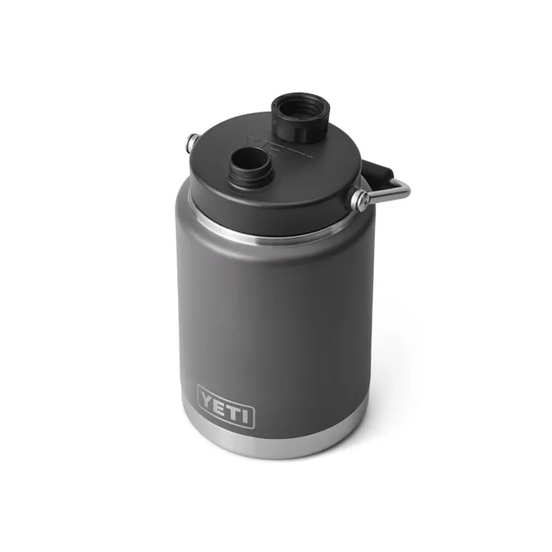 YETI Rambler Half Gallon Jug - Charcoal-1