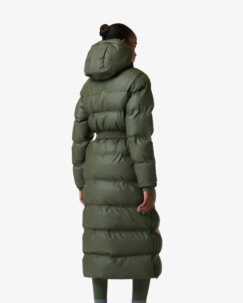Hunter Womens Hutchison Sonic Welded Long Puffer Jacket - Kambaba-2