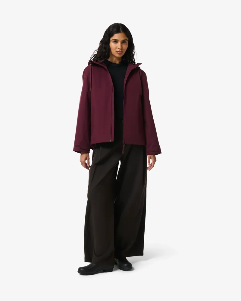 Hunter Womens Original Lightweight Waterproof Jacket - Port Royale-1
