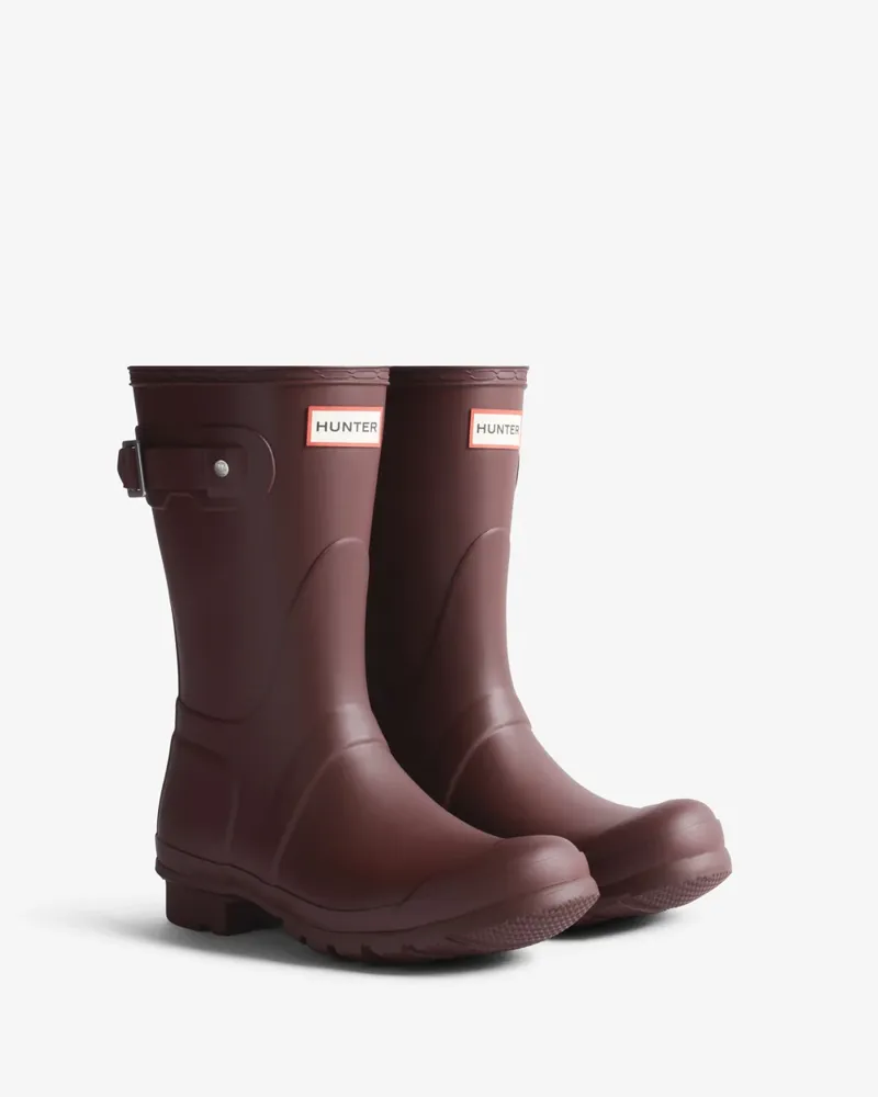 Hunter Womens Original Short Boot - Port Royale-1