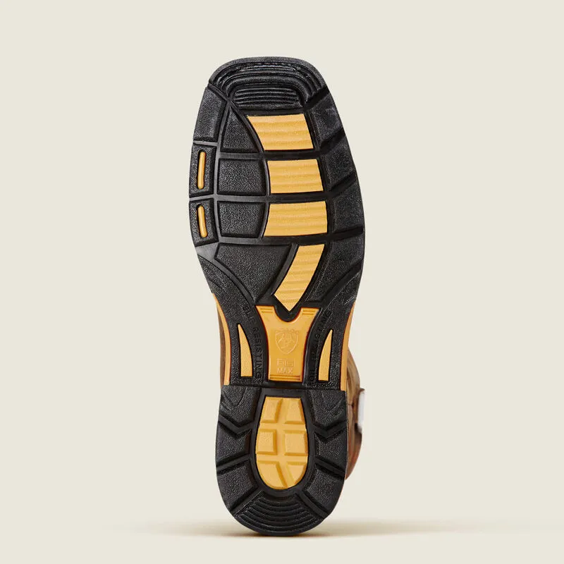 Ariat Workhog Wide Square Toe Australia - Toast-4