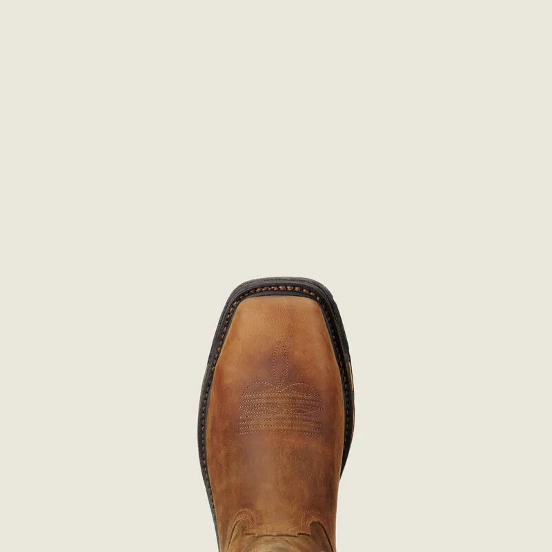 Ariat Workhog Wide Square Toe Australia - Toast-3