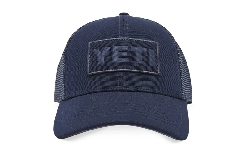 Yeti Logo Patch Trucker Cap - Navy