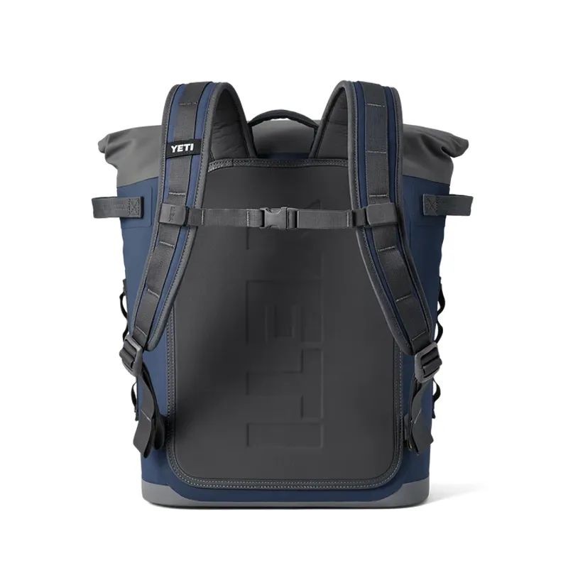 YETI Hopper Backpack M20 Soft Cooler - Navy-2