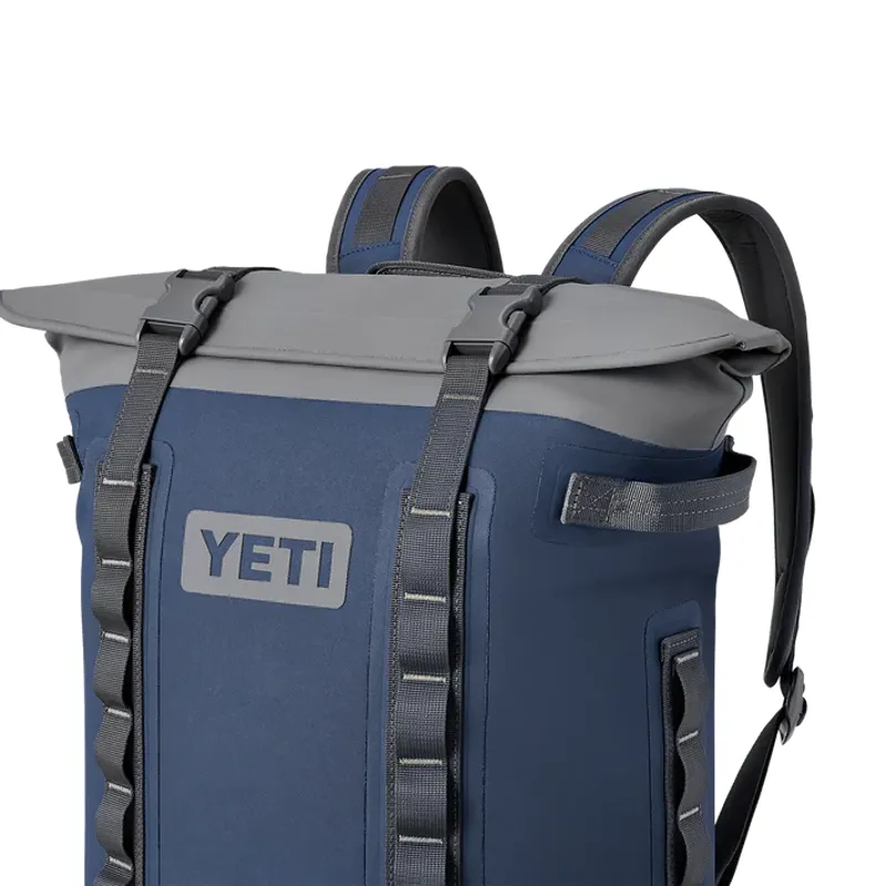 YETI Hopper Backpack M20 Soft Cooler - Navy-4