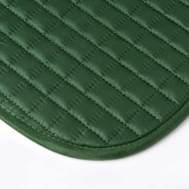 LeMieux Pro Sport Suede Dressage Square - Hunter Green-3