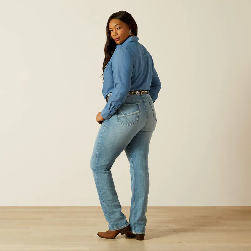 Ariat Ladies Perfect Rise Yara Straight Jean - Oklahoma-1