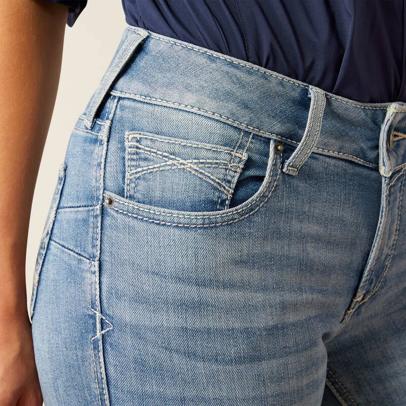 Ariat Ladies Perfect Rise Yara Straight Jean - Oklahoma-2