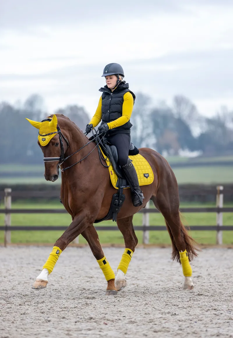 LeMieux Loire Classic Satin Dressage Square  - Dijon-7