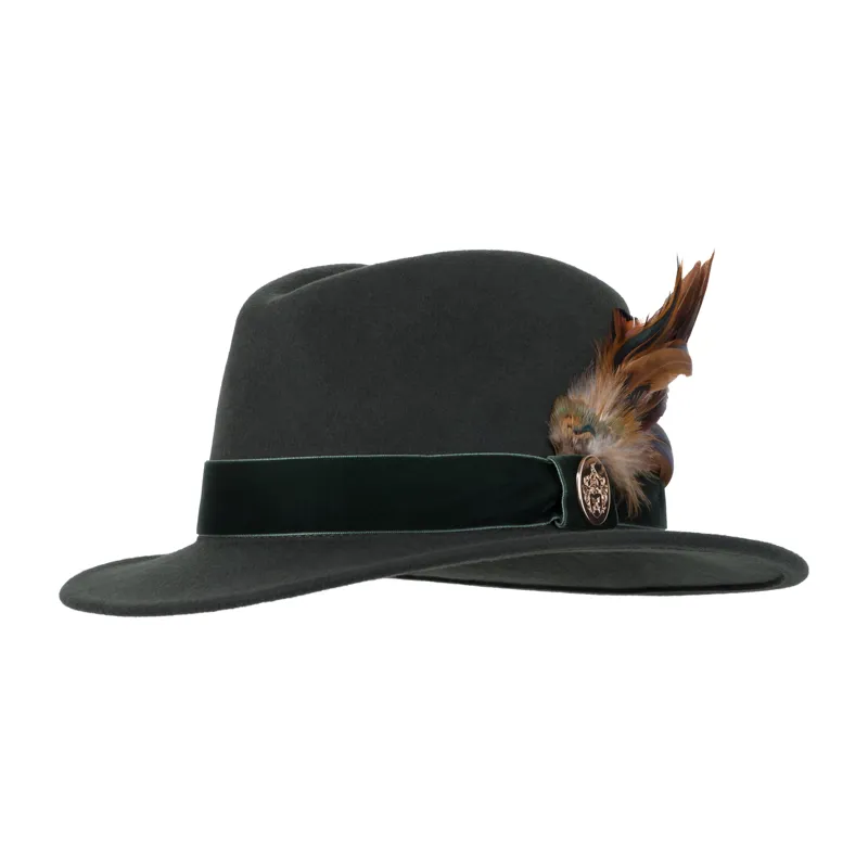 Hicks and Brown Chelsworth Fedora - Green