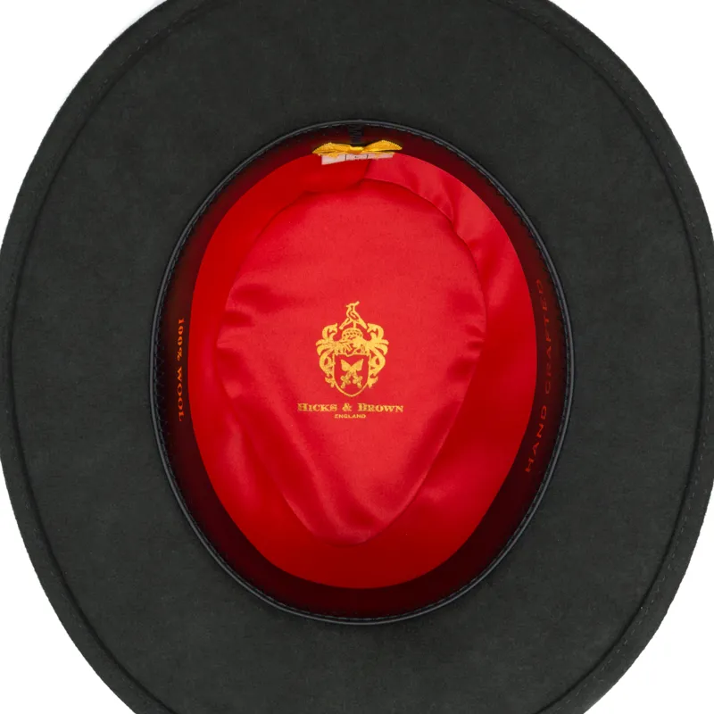 Hicks and Brown Chelsworth Fedora - Green-2