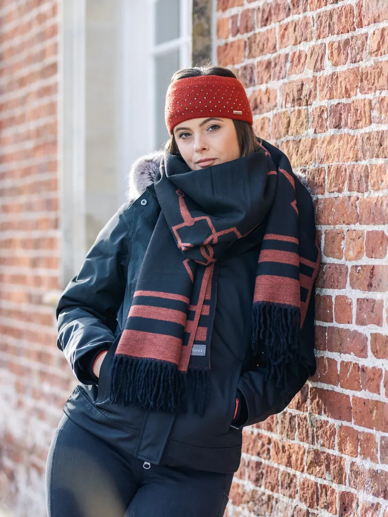 My LeMieux Valencia Scarf - Sienna-3