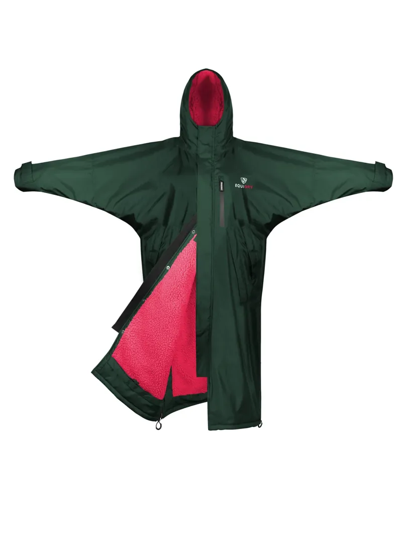 EQUIDRY Adult All Rounder Evolution - Blackforest Green - Peacock Pink