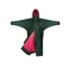 EQUIDRY Adult All Rounder Evolution - Blackforest Green - Peacock Pink
