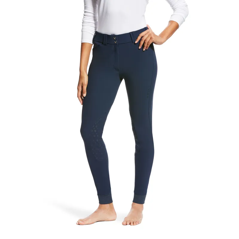 Ariat Tri Factor Grip Knee Patch Breech - Navy