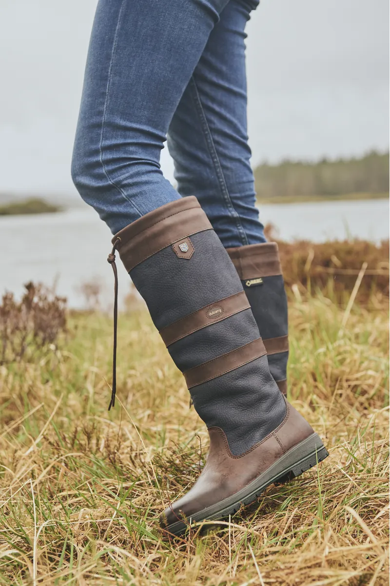 Dubarry Galway Country Boot - Navy/ Brown-2