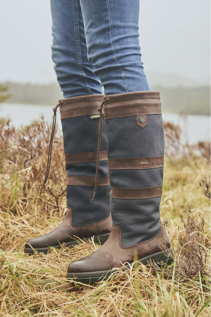 Dubarry Galway Country Boot - Navy/ Brown-4