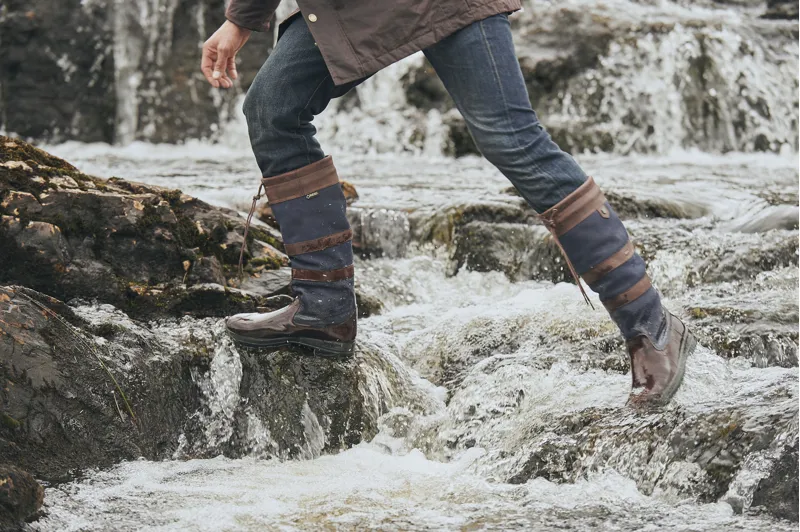 Dubarry Galway Country Boot - Navy/ Brown-3