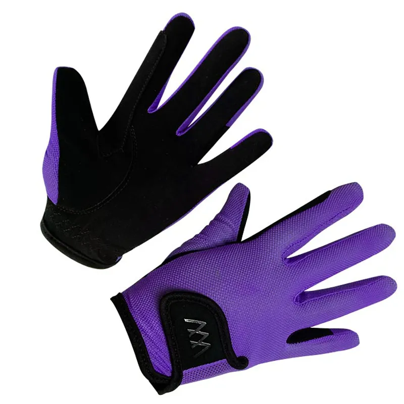 Woof Wear Young Rider Pro Glove - Ultra Violet