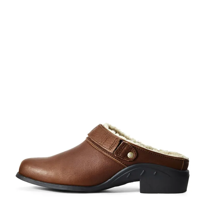 Ariat Sport Mule Fur Style Ladies Shoe - Timber SIZE 4.5 ONLY