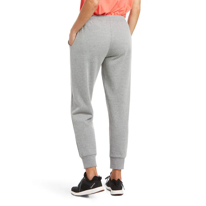R.E.A.L Ariat Jogger Sweatpant - Heather Grey-1