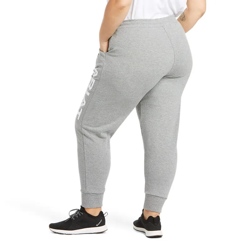 R.E.A.L Ariat Jogger Sweatpant - Heather Grey-3