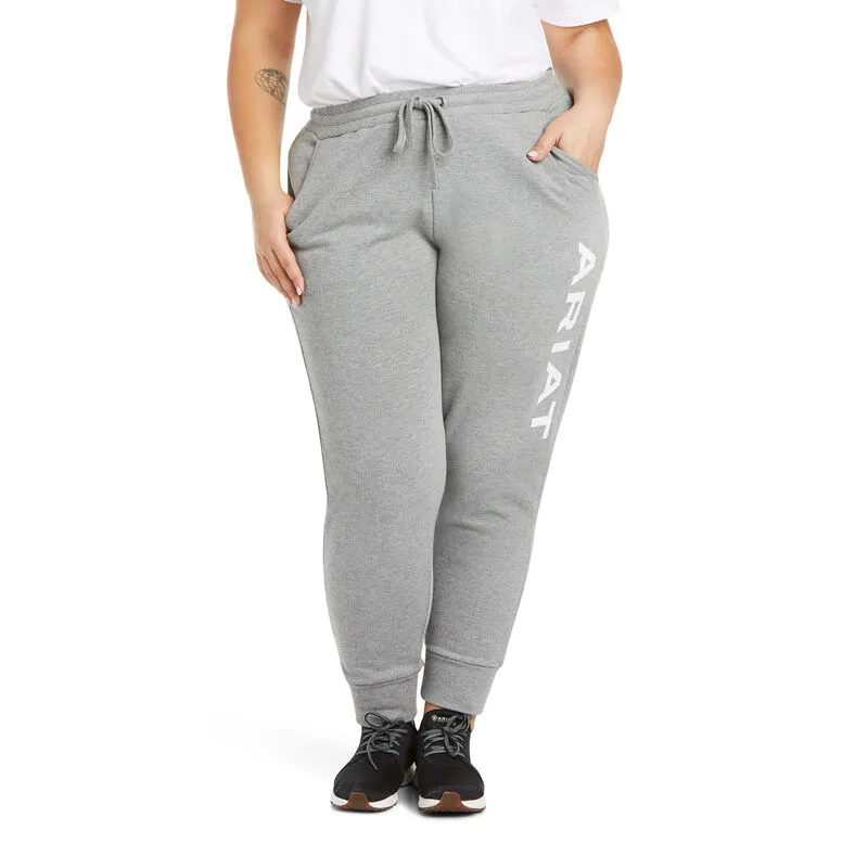 R.E.A.L Ariat Jogger Sweatpant - Heather Grey-2